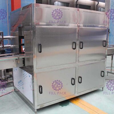 600BPH полноавтоматическая 4 линия машина завалки галлона Monoblock с клапаном переполнения поставщик