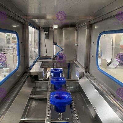 120bph PLC Sus304 оборудование воды 5 галлонов разливая по бутылкам поставщик