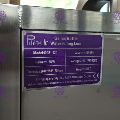 3.4*0.78*1.95м 3 в 1 линии галлона 120 БПХ заполняя поставщик