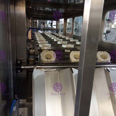 Электрическая управляемая полноавтоматическая бутылка 450BPH 20L машина завалки бутылки 5 галлонов для минеральной воды поставщик
