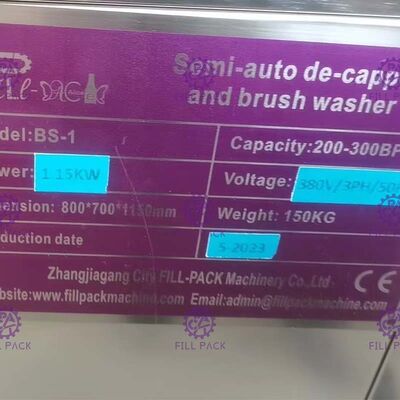 BS-1 250BPH 5 галлонная бутылочная стиральная машина с контрольным окном поставщик