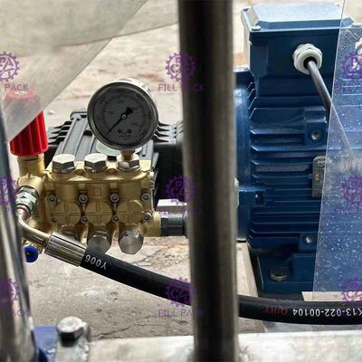 SWXNC-1 Высокое давление внутреннее ополаскивание 5 Галонная бутылочная стиральная машина наружное промывание одностанционное поставщик