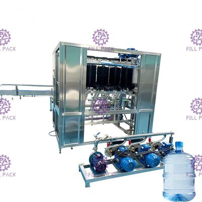 Автоматическая машина для мойки бутылок SUS304 объемом 20 л, производительность 600 бутылок в час поставщик