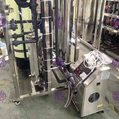 Чистая машина очистителя воды RO обработки минеральной воды 500LPH поставщик