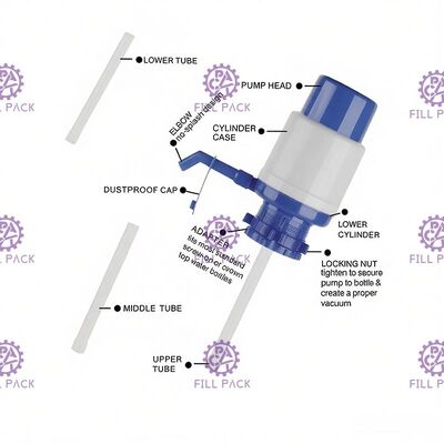 Ручные потребляемые вещества водоросли галлона водяной помпы ведра поставщик