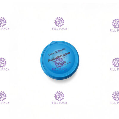 Крышка бутылки галлона PE материальная с подгонянными ярлыками поставщик