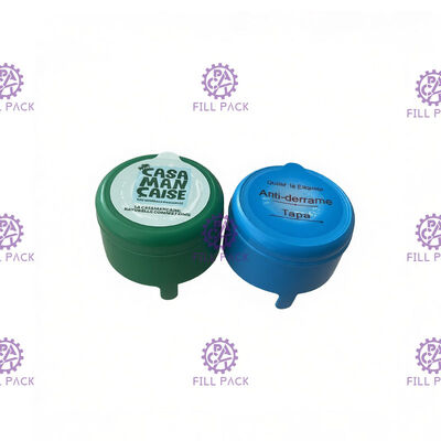 Крышка бутылки галлона PE материальная с подгонянными ярлыками поставщик