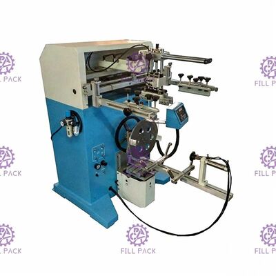 Обнаружение фотоэлектричества Labeller бутылки печатания шелковой ширмы Semiauto роторное для бутылки 20l поставщик