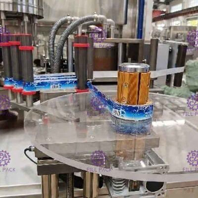 Клей роторного Labeller бутылки OPP горячий плавит аппликатор ярлыка оборудования машины для прикрепления этикеток для пластиковой фабрики воды бутылки поставщик