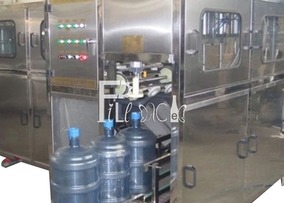 Электрическая управляемая полноавтоматическая бутылка 450BPH 20L машина завалки бутылки 5 галлонов для минеральной воды поставщик