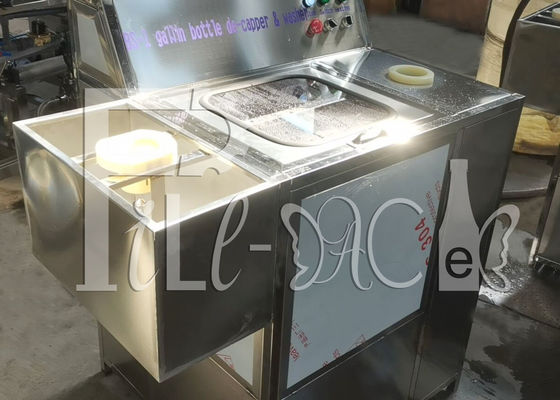Пластиковая отдельная станция 300BPH шайбы бутылки Sus304 поставщик