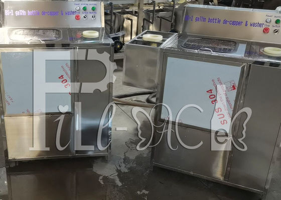 Semiauto 250BPH шайба Decapper бутылки 5 галлонов поставщик