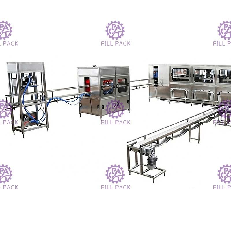 Механическое управляемое 600БПХ машина воды 5 галлонов разливая по бутылкам поставщик