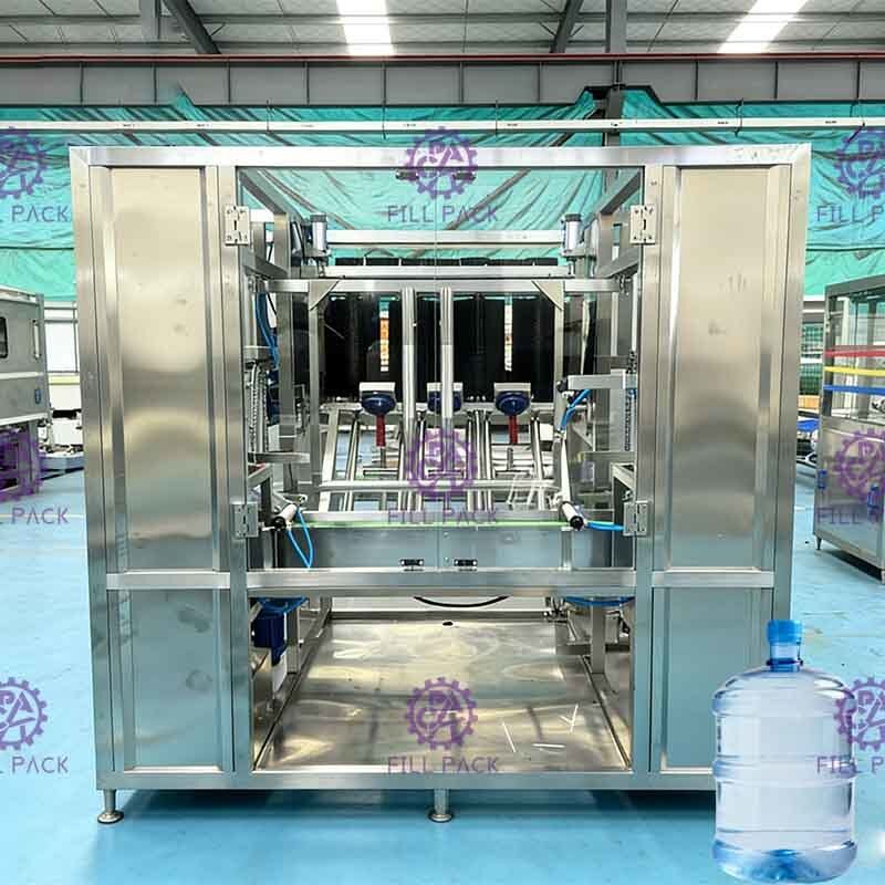 WSNCT-4 450BPH Промышленный очиститель бутылок 18.9L Производство питьевой воды поставщик