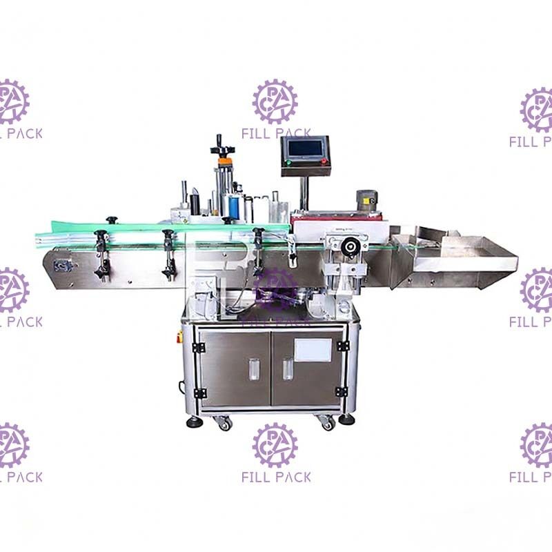 Машина для прикрепления этикеток круглой бутылки экрана касания СУС304 поставщик