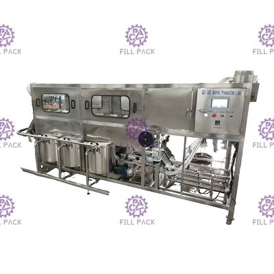 300BPH машина автоматической пластиковой воды в бутылках галлона 18.9L бутылки 3 заполняя покрывая