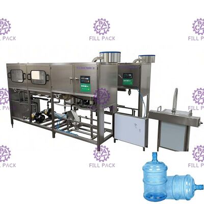 QGF-100 автоматические 120 Bph линия разлива/машина/система 5 галлонов