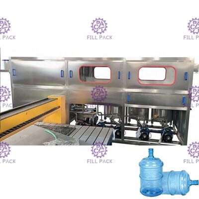 Автоматическая разливочная машина на 300 бутылок в час с ПЛК для 5-галлонных бутылок с питьевой водой